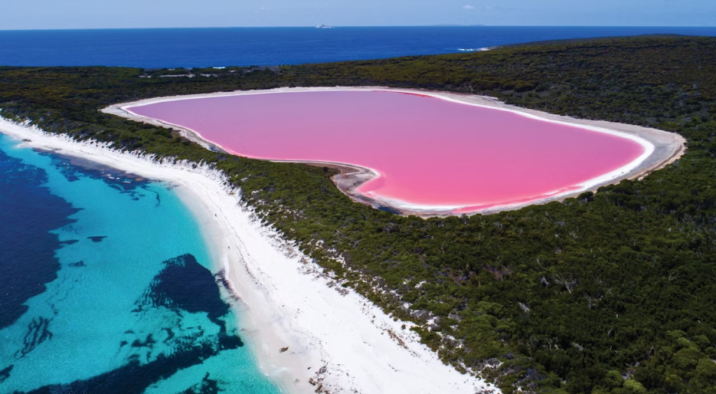 Pink Lakes Australia